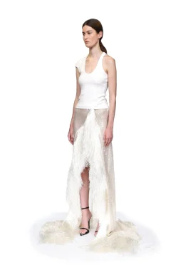ASYMMETRIC SLEEVE TANK TOP