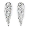 CRYSTAL CLAW SHAPE EARRINGS