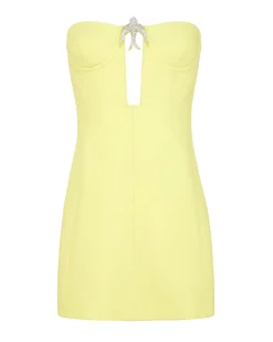 CRYSTAL SWALLOW MINI DRESS