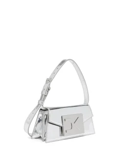DK MINI CITY BAG IN SILVER