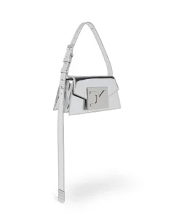 DK MINI CITY BAG IN SILVER