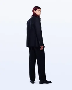 DOUBLE BREASTED TUXEDO JACKET