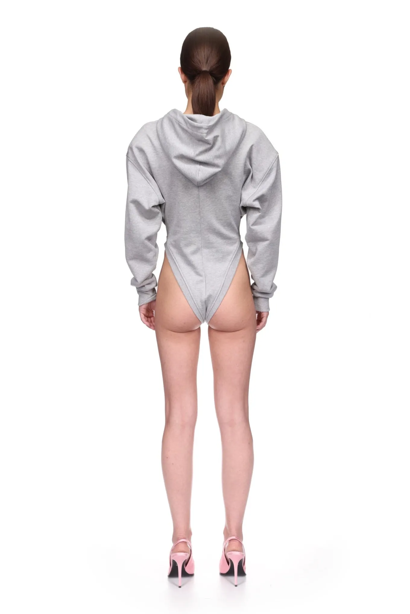 FLOWER CHAIN BODYSUIT WITH HOODIE