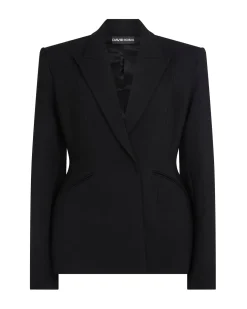 HOURGLASS WAIST TAILORED JACKET