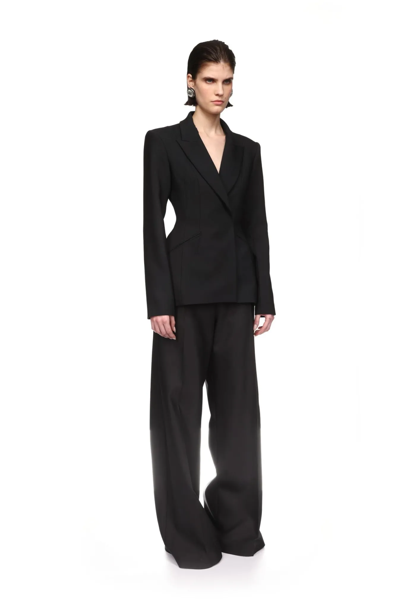 HOURGLASS WAIST TAILORED JACKET