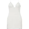 LACE TRIM CAMI MINI DRESS
