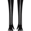 LONG GLOVES WITH CRYSTAL BOW
