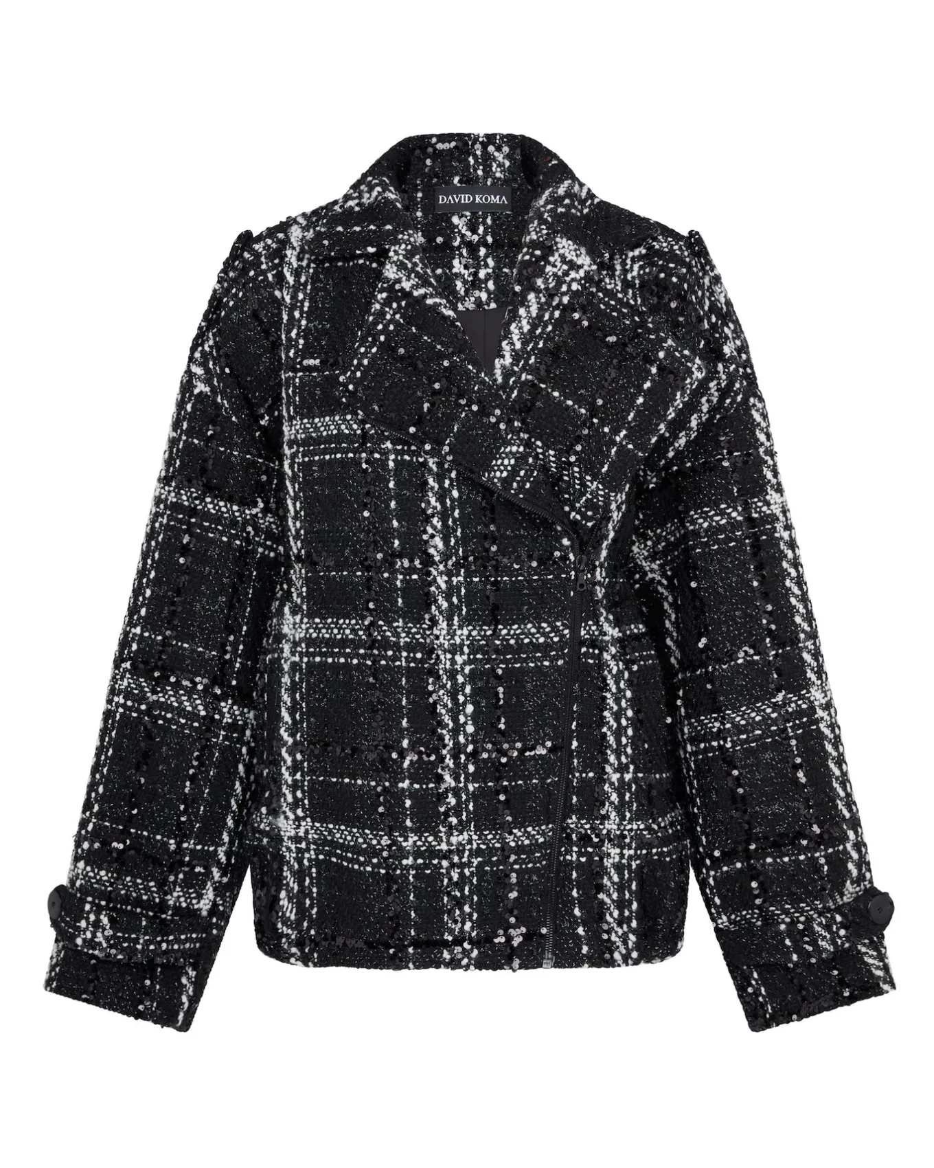 OVERSIZED TWEED JACKET
