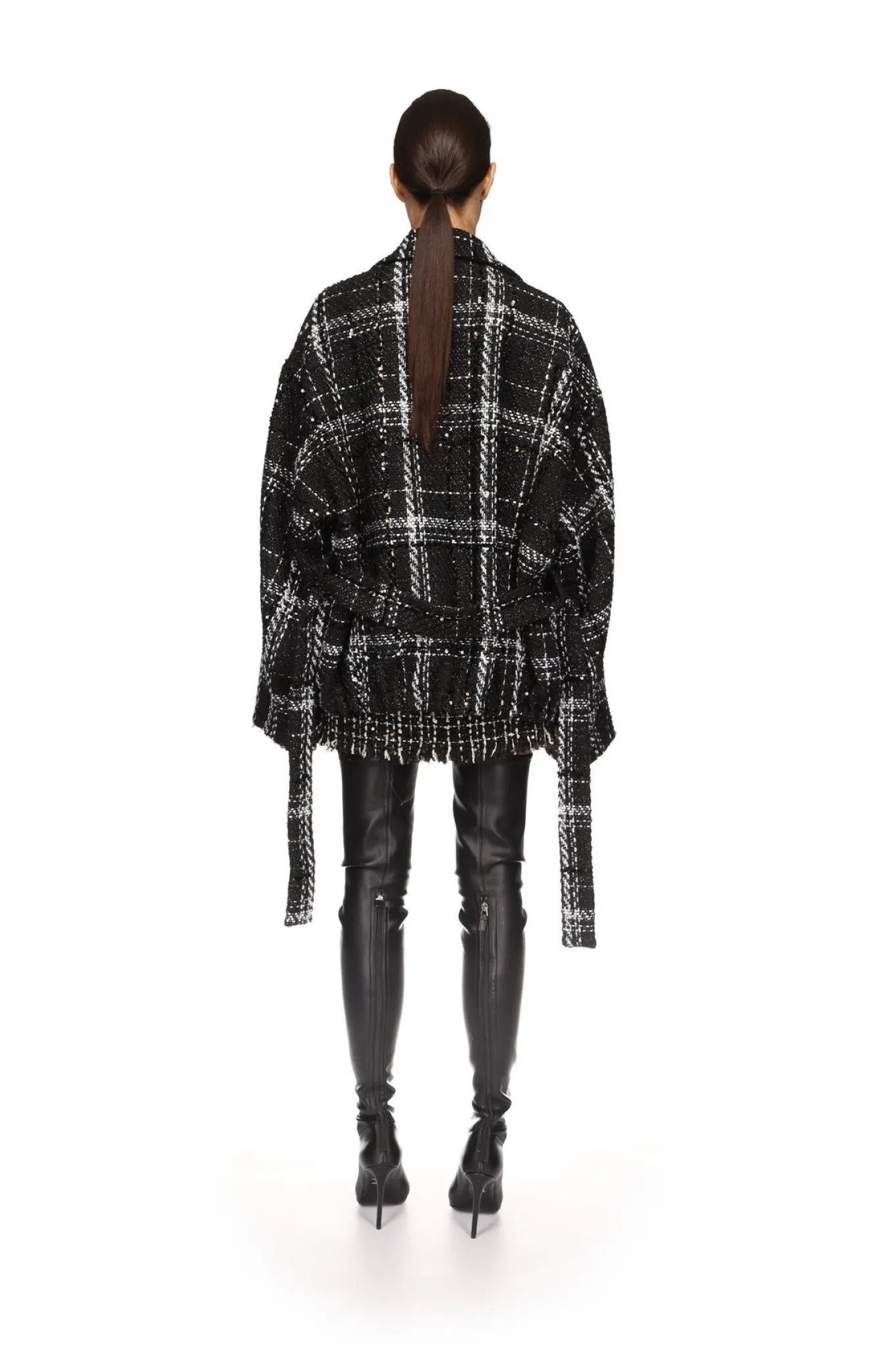 OVERSIZED TWEED JACKET