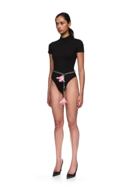 SHORT SLEEVE JERSEY BODYSUIT