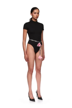 SHORT SLEEVE JERSEY BODYSUIT