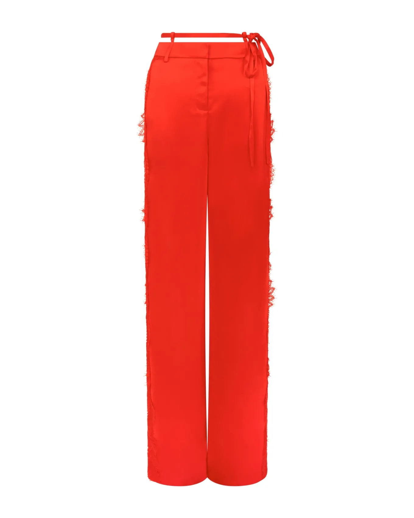 SIDE LACE INSERT TROUSERS