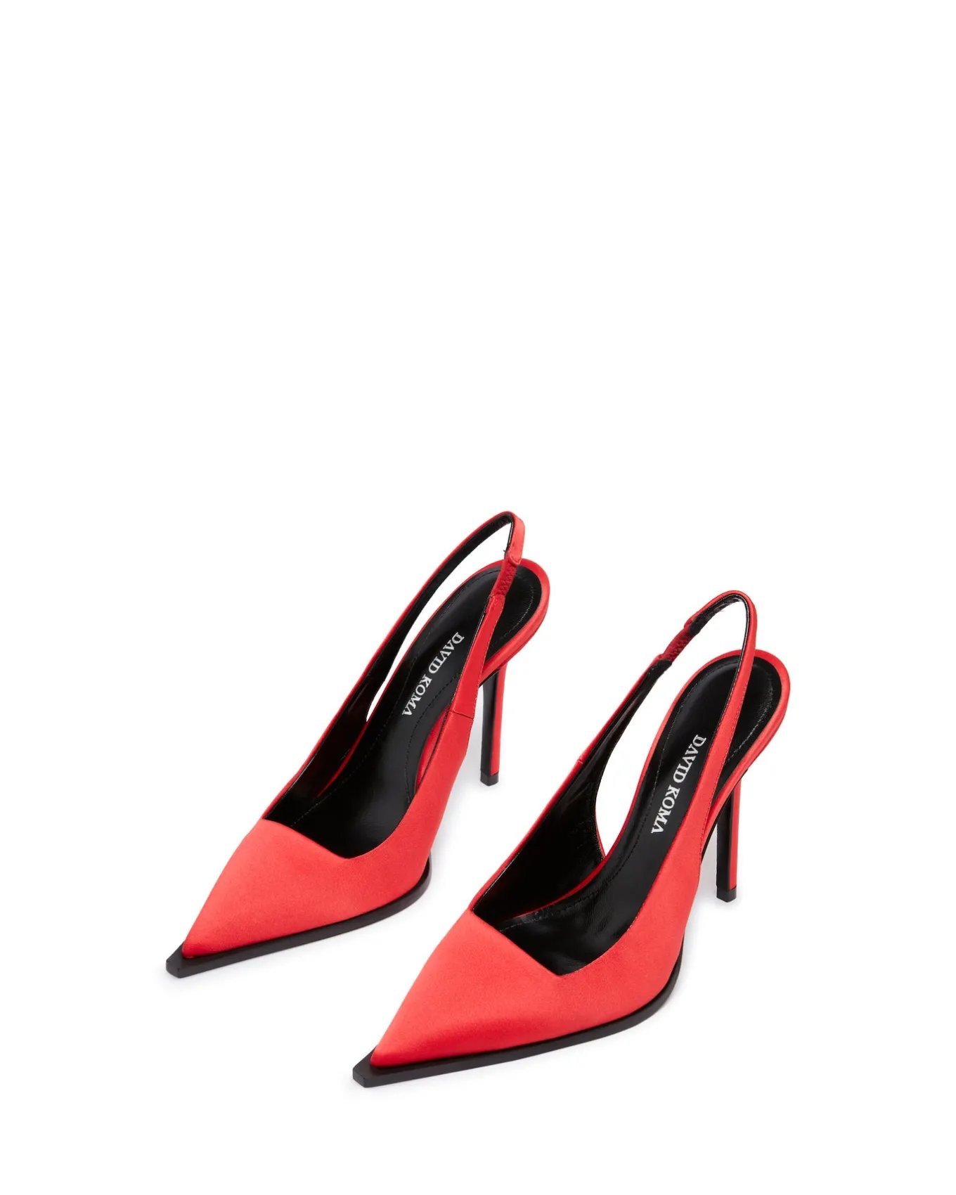 SLINGBACK PUMPS IN RED