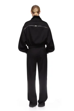 ZIP DETAIL TRACK JACKET